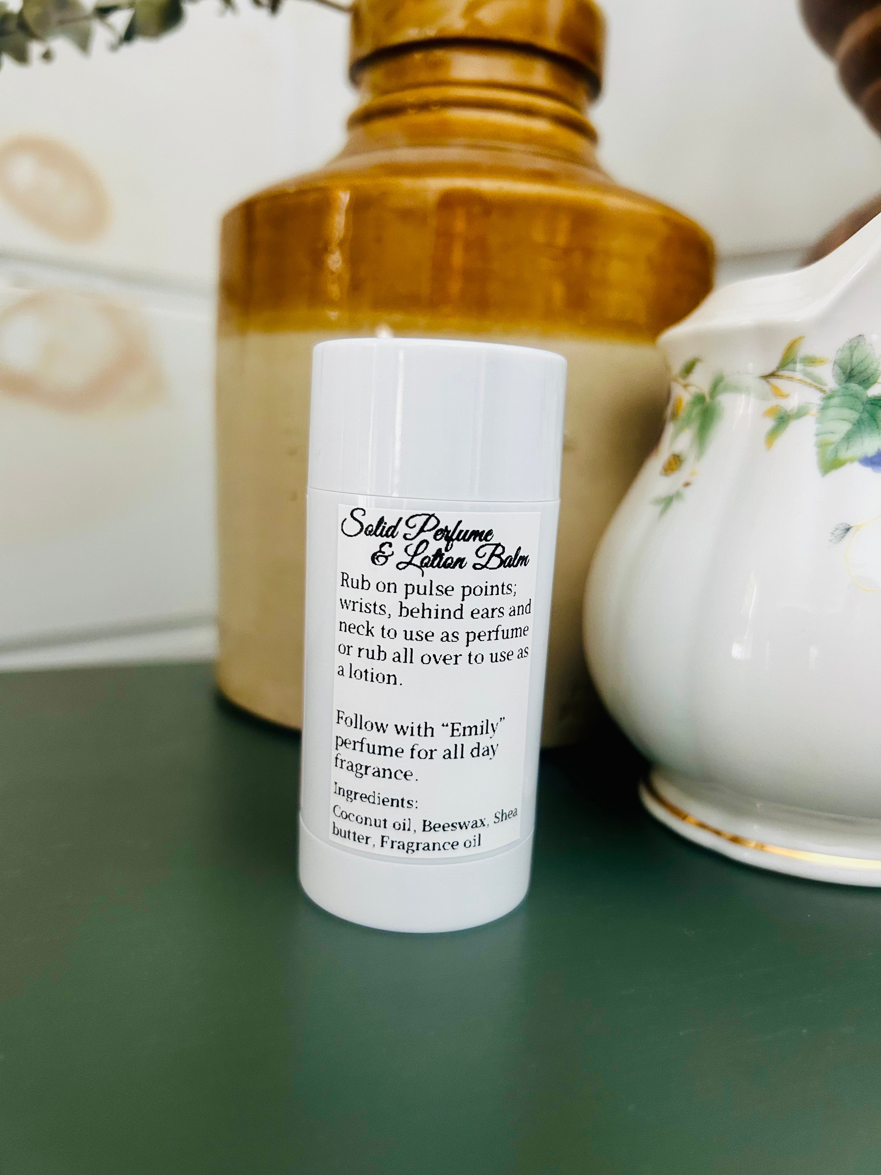 Solid Perfume & Lotion Balm