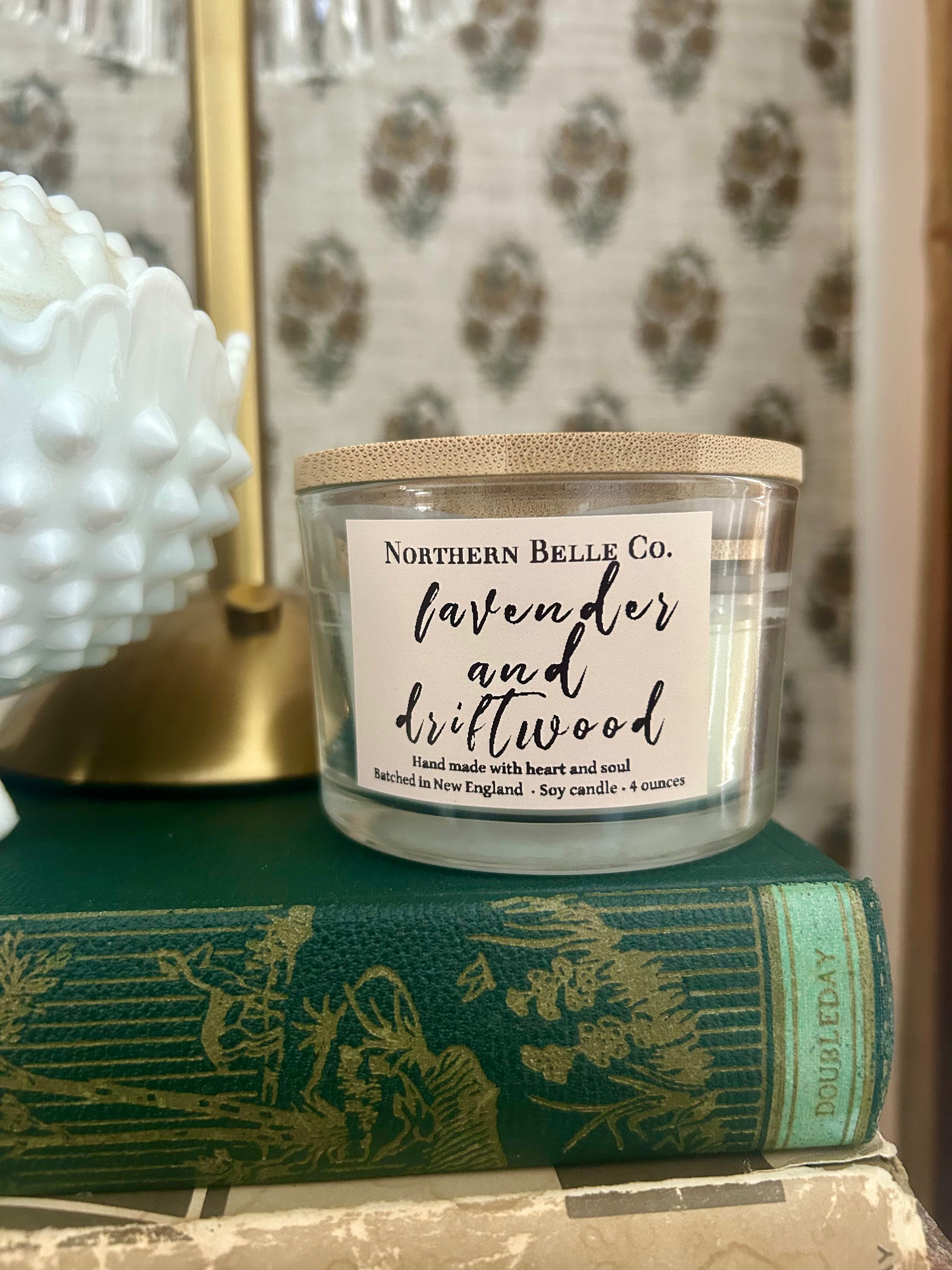 Lavender & Driftwood Candle