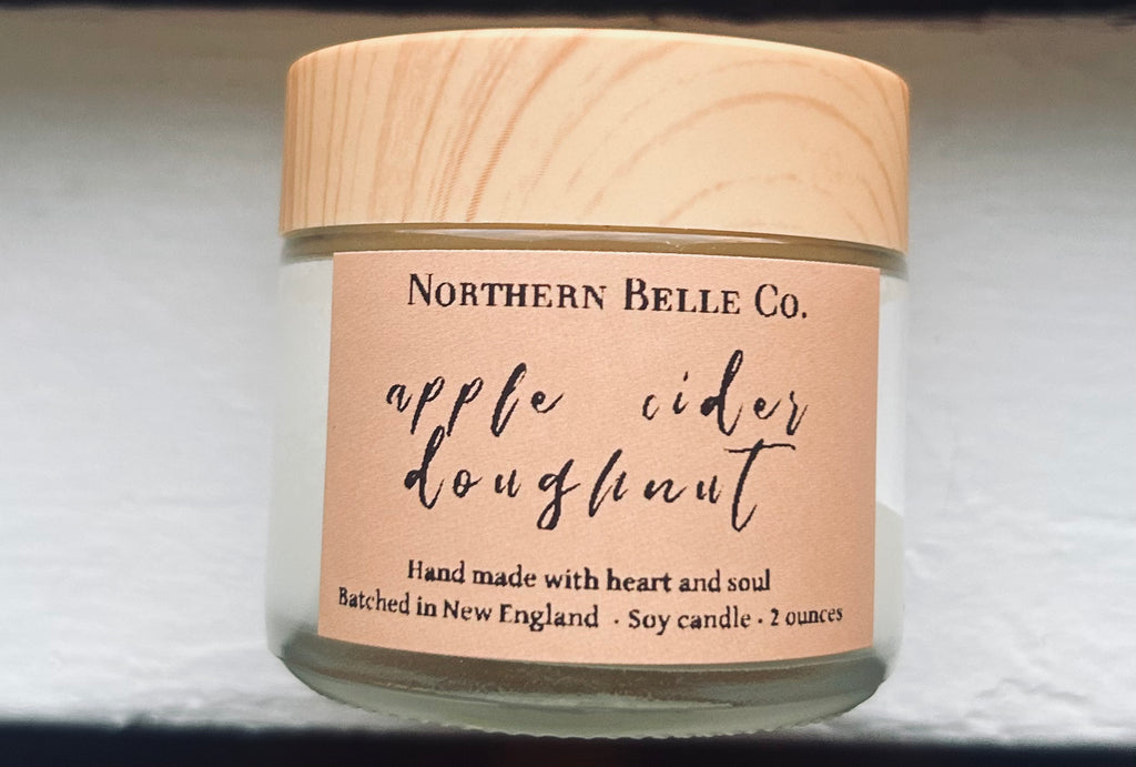 Apple Cider Doughnut Candle