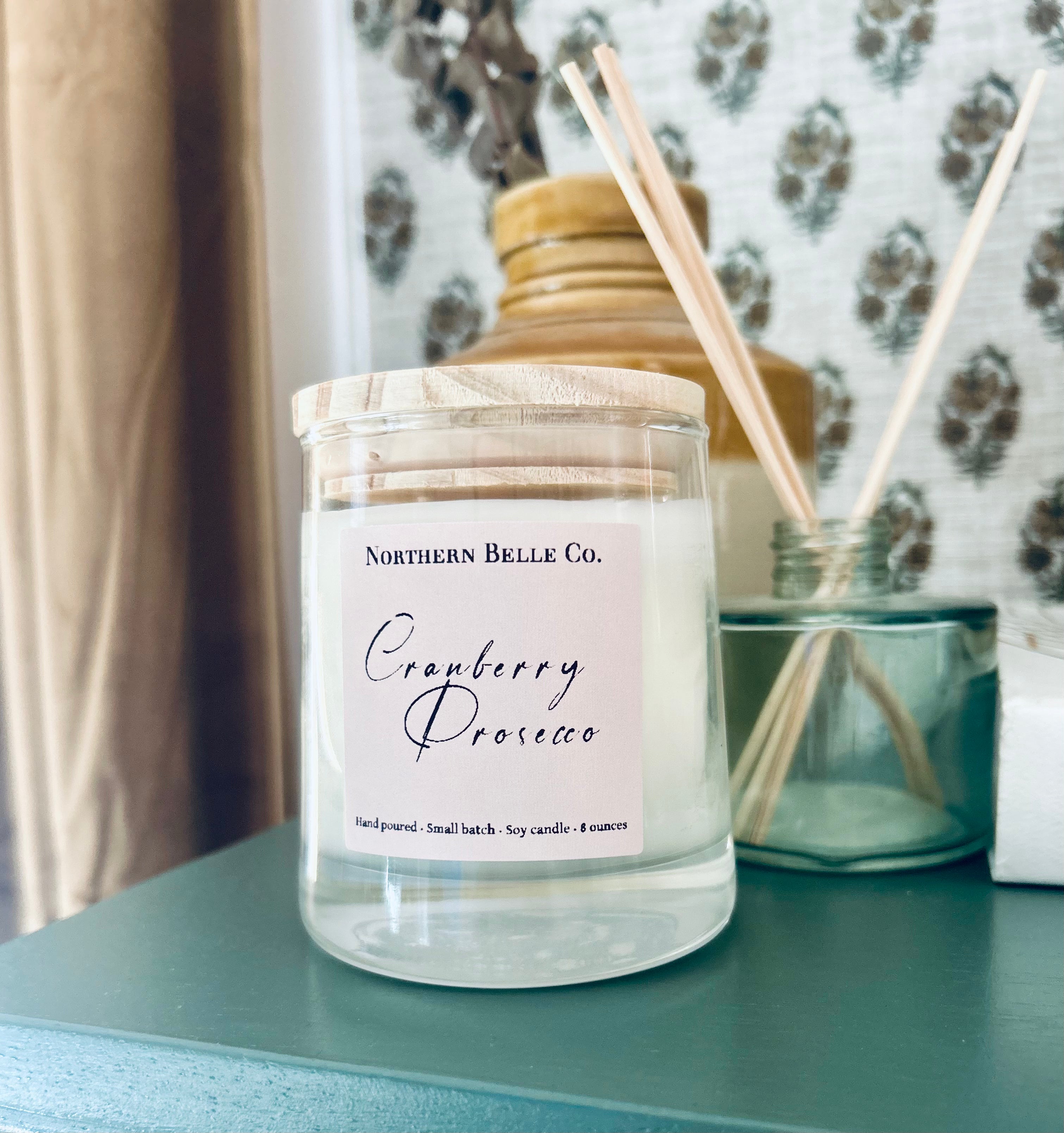 Cranberry Prosecco Soy Candle