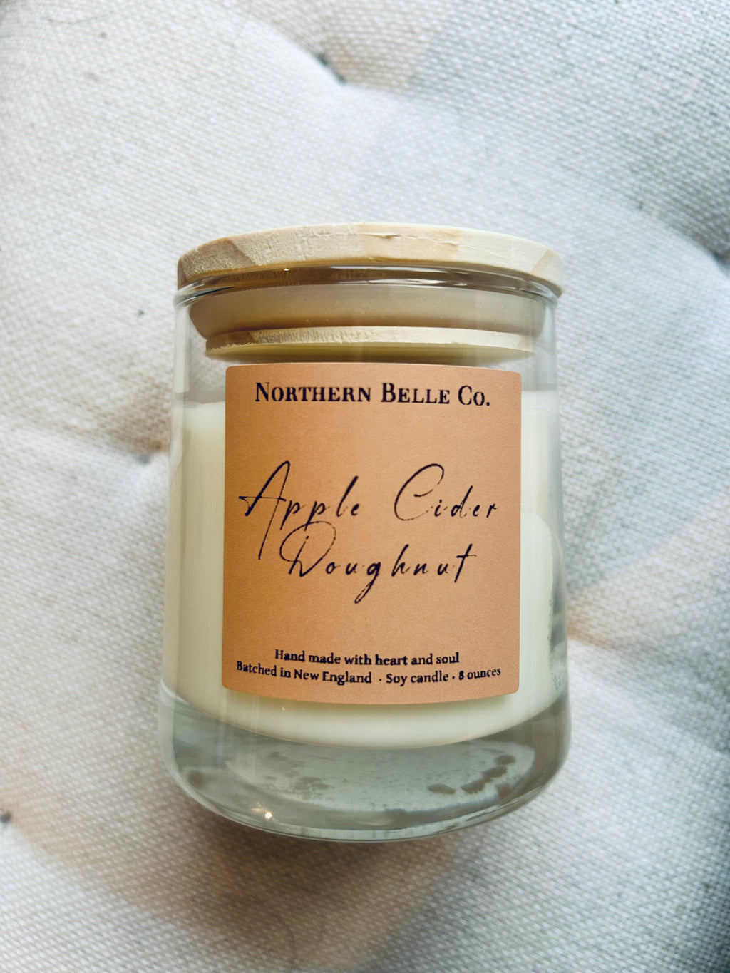 Apple Cider Doughnut Candle