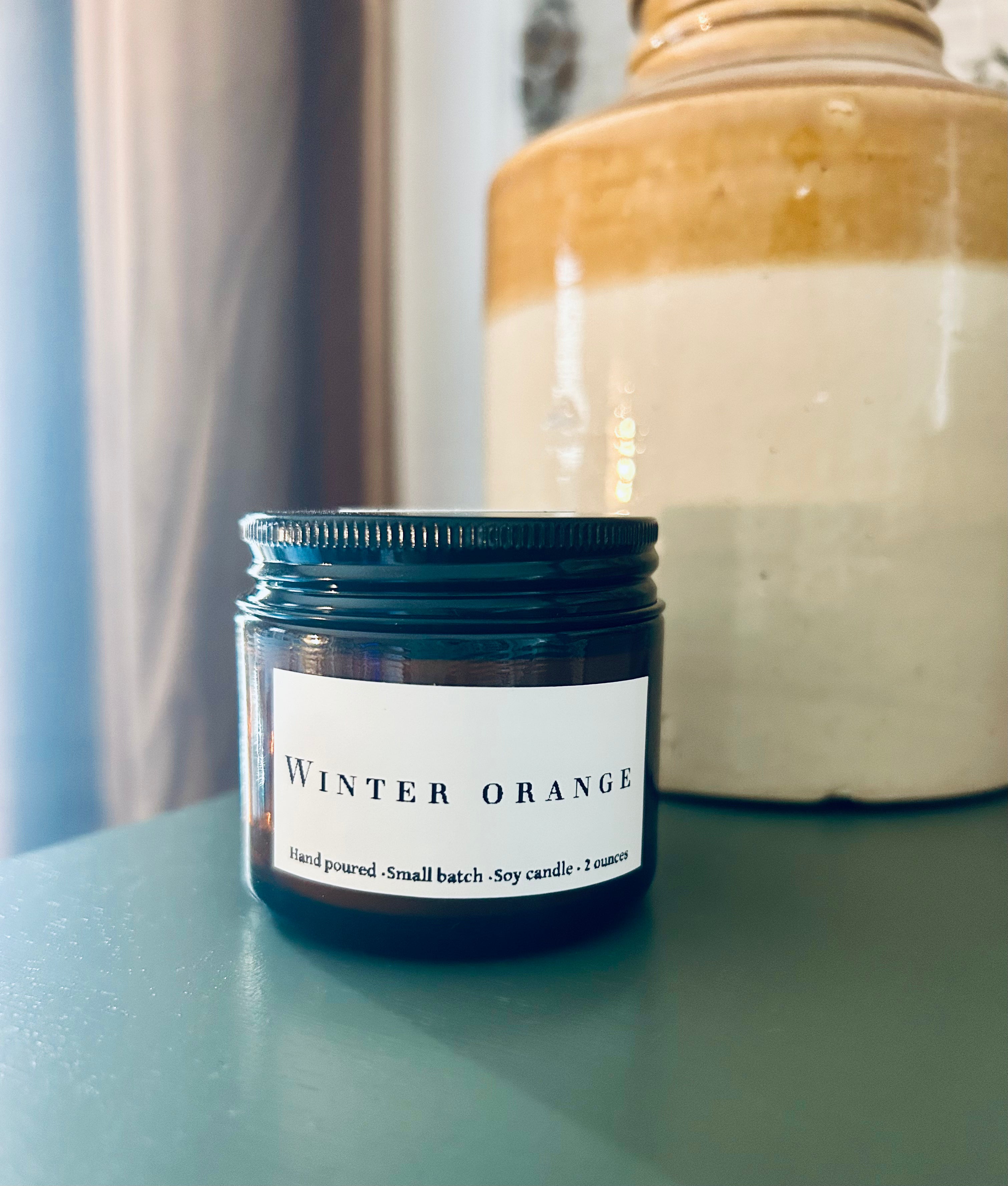 Winter Orange Candle