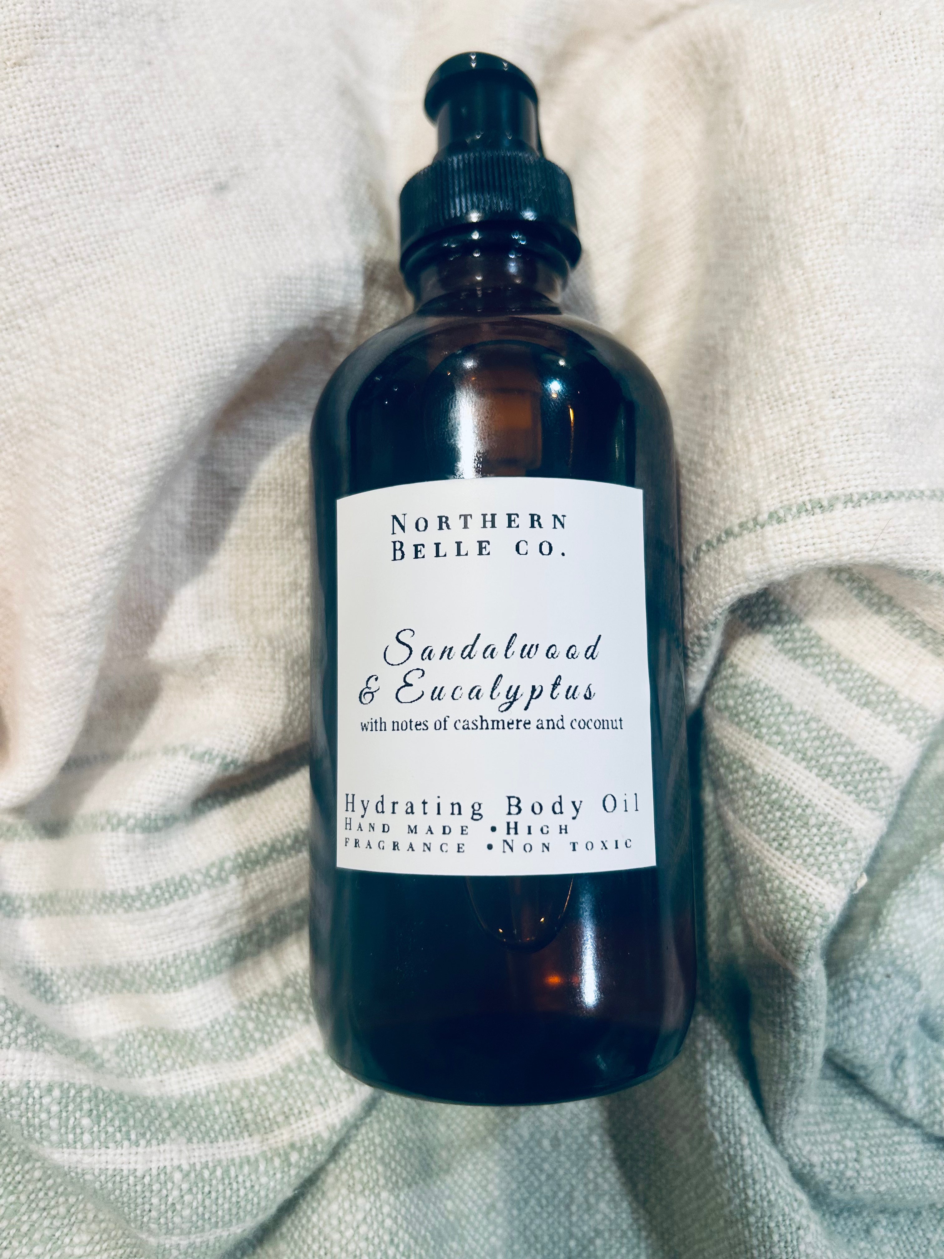 “Sandalwood & Eucalyptus” Body Oil