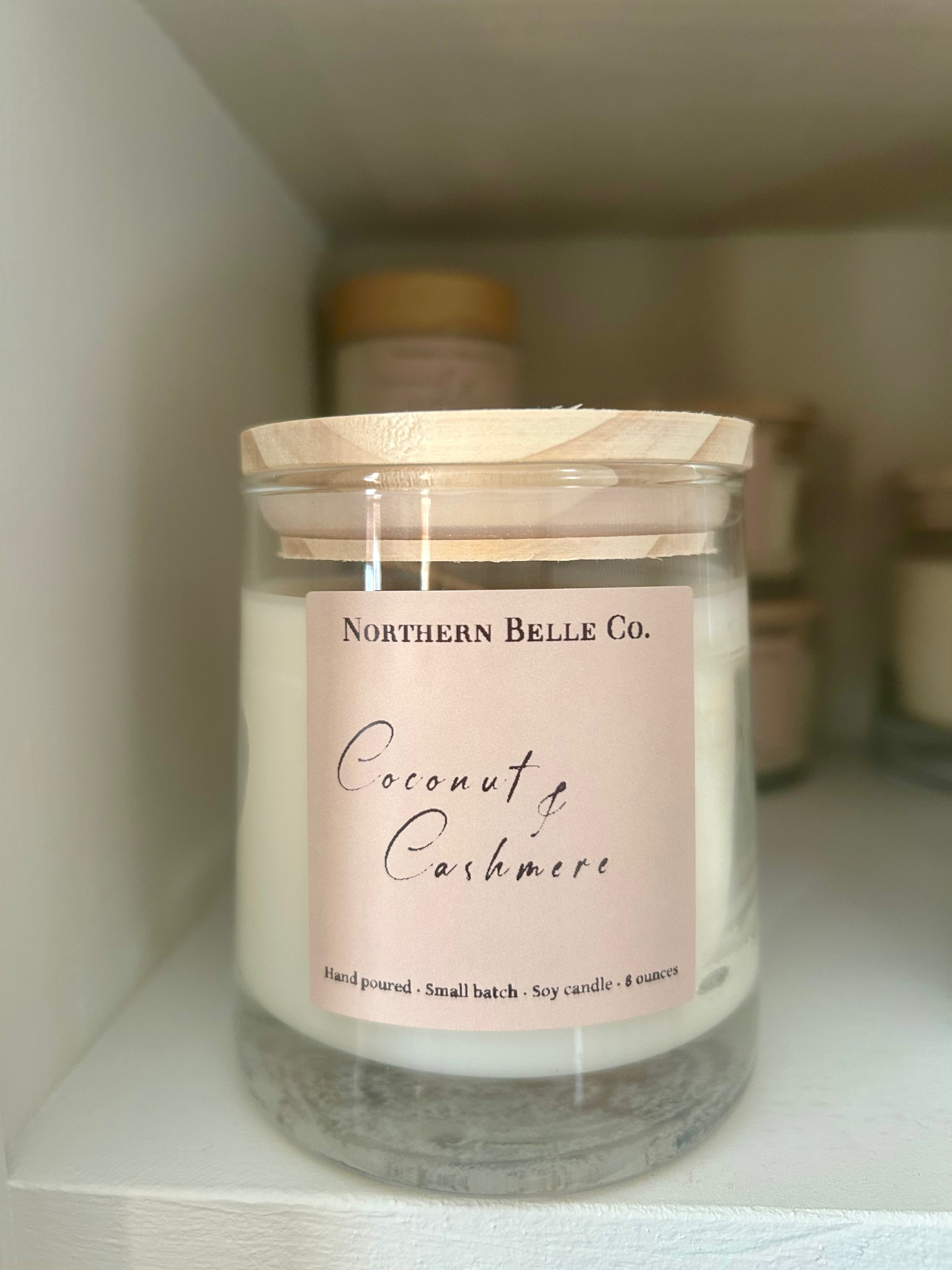 Coconut & Cashmere soy candle