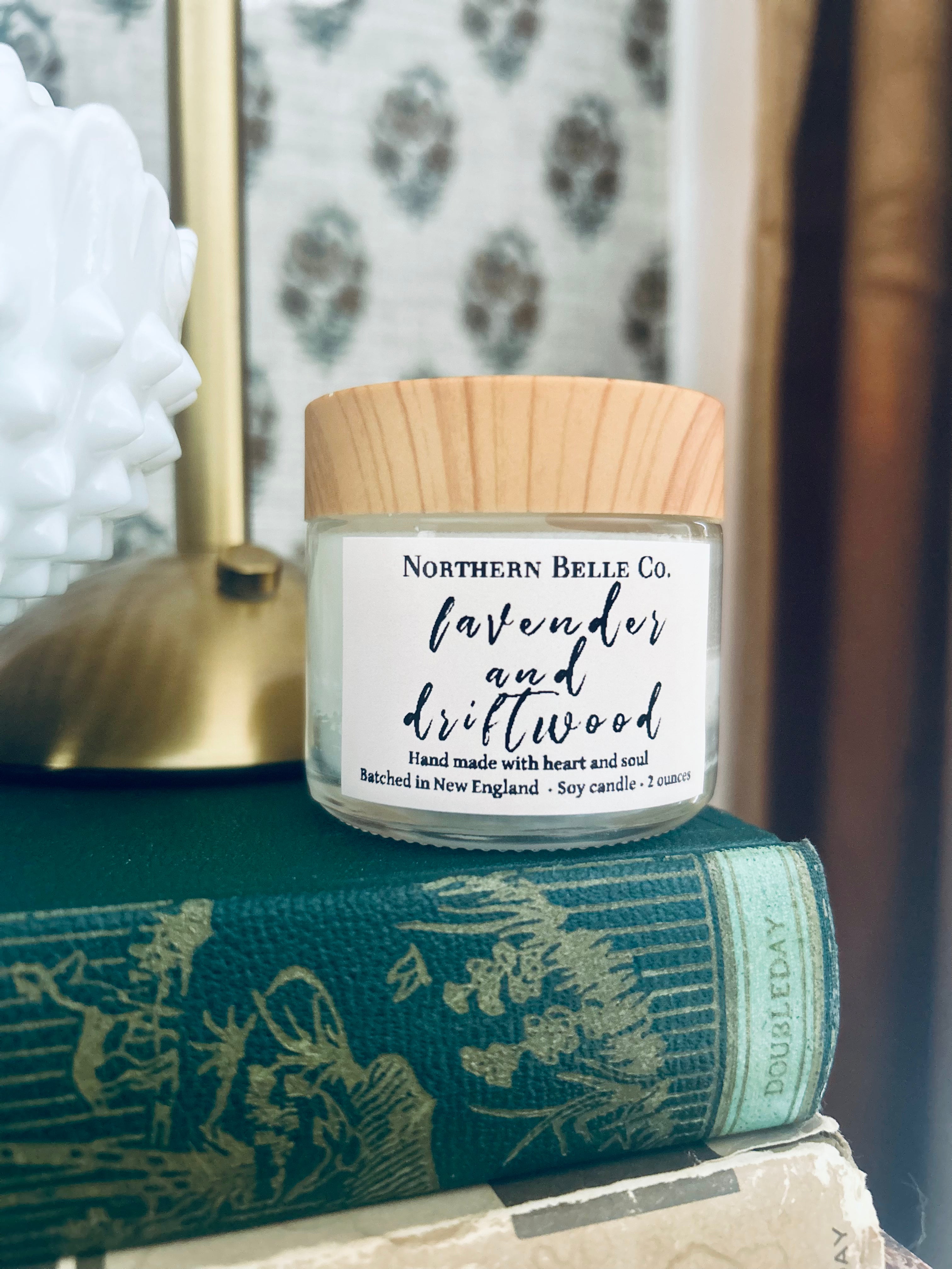 Lavender & Driftwood Candle