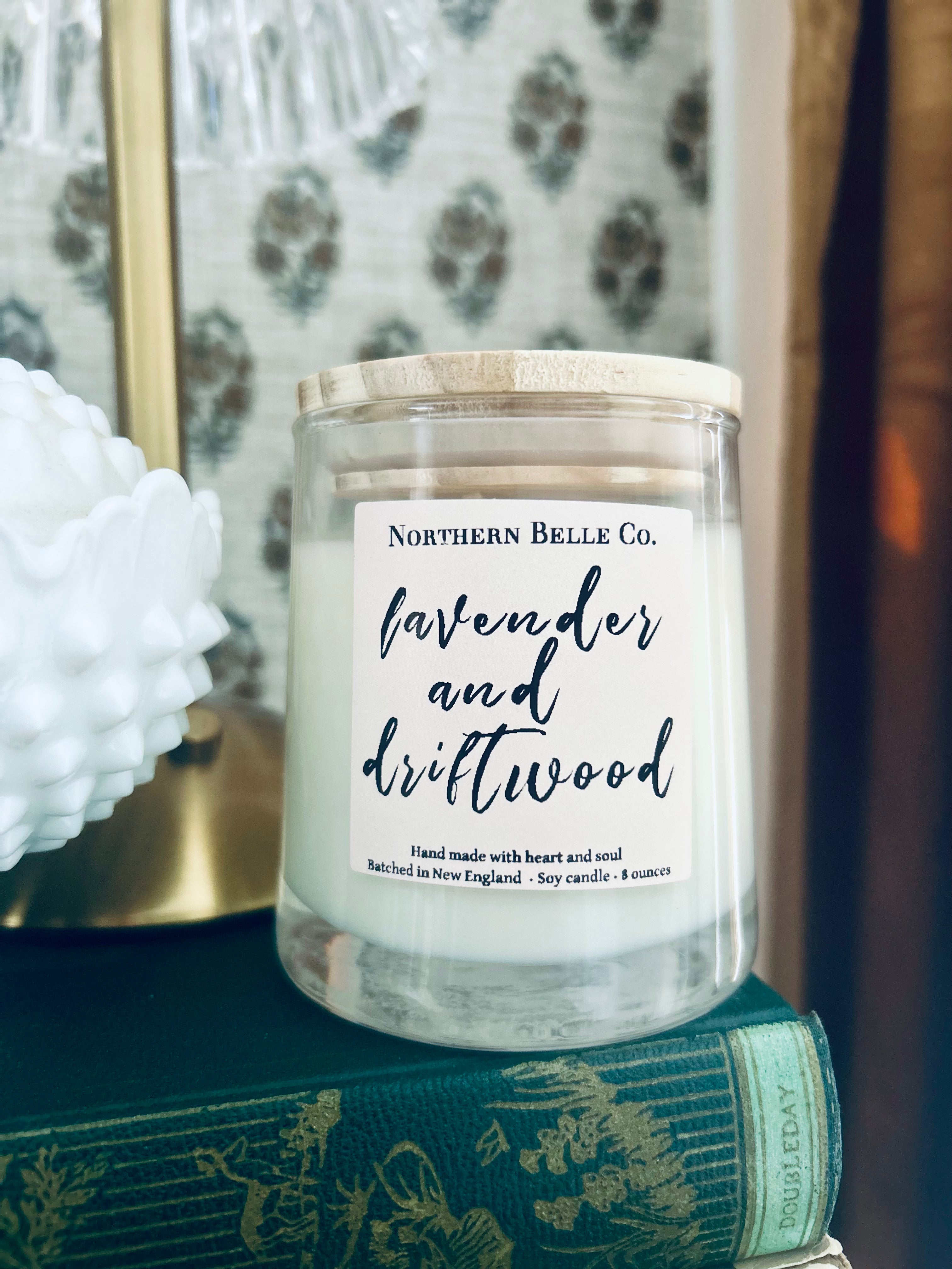 Lavender & Driftwood Candle